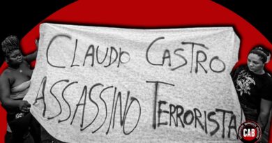 CHACINA NO RIO DE JANEIRO: O ESTADO É O VERDADEIRO TERRORISTA!